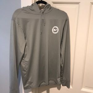 EUC VV light grey “Performance” lightweight hoodie